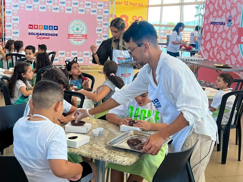 Fundo Social promove Oficina Doce Infância de Páscoa