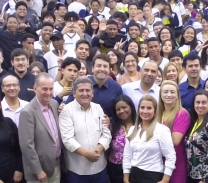 Marcos Tonho realiza palestra para os alunos da Rede Municipal 