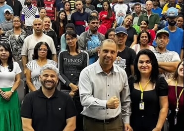 Marcos Tonho integra 150 novos membros do Projeto crescer 