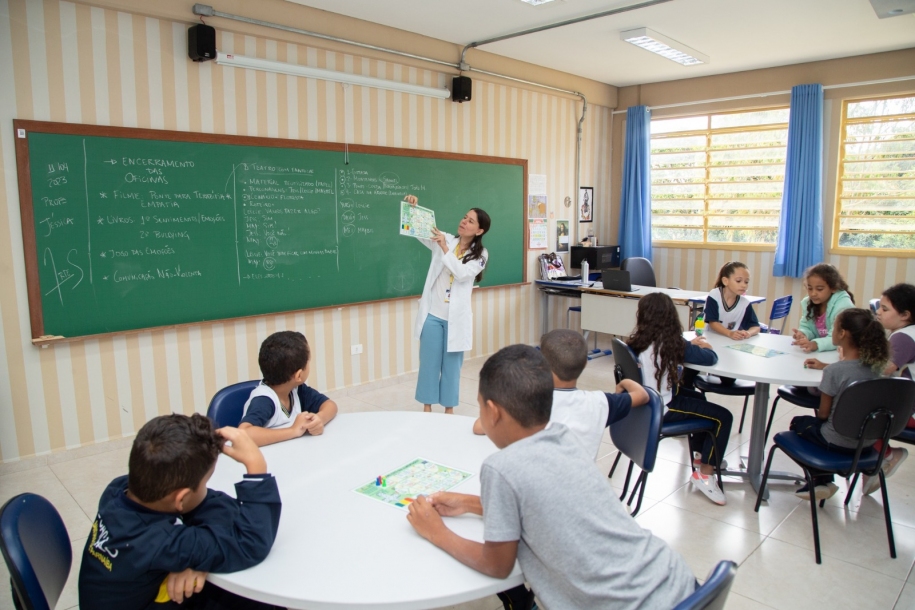 Alunos de Parnaíba desenvolvem atividades durante Semana da Saúde na Escola