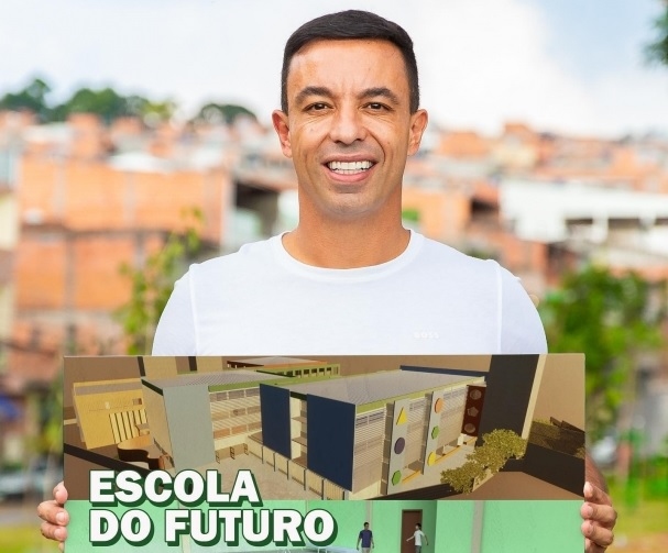 Lins anuncia construção da Escola do Futuro no Bairro no 1º de Maio