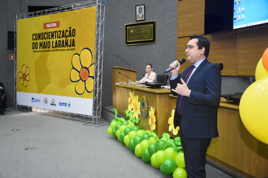 Cajamar realiza palestra de conscientização sobre o Maio Laranja