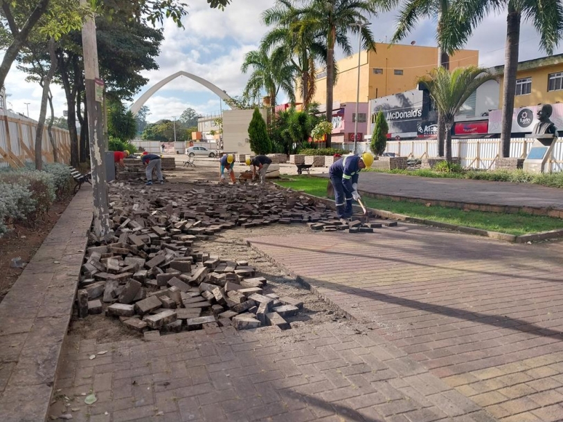 Barueri realiza obras de reforma geral e de acessibilidade no Boulevard Central