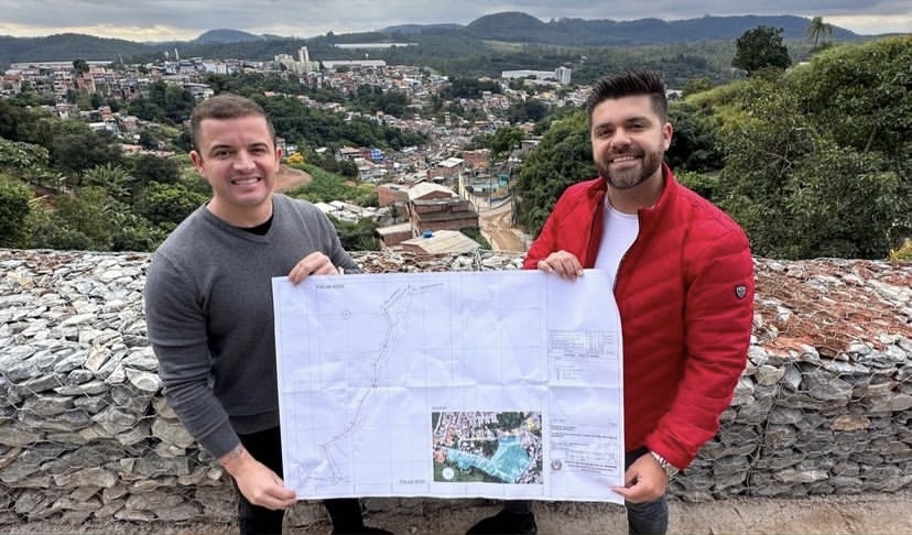 Prefeito Danilo Joan entrega obra de contenção de enchentes no Parque Paraíso
