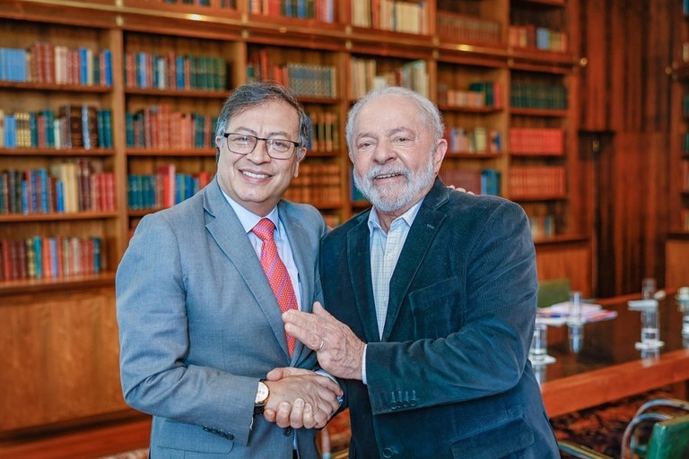 Presidente Lula e presidente da Colômbia discutem a proteção da Amazônia