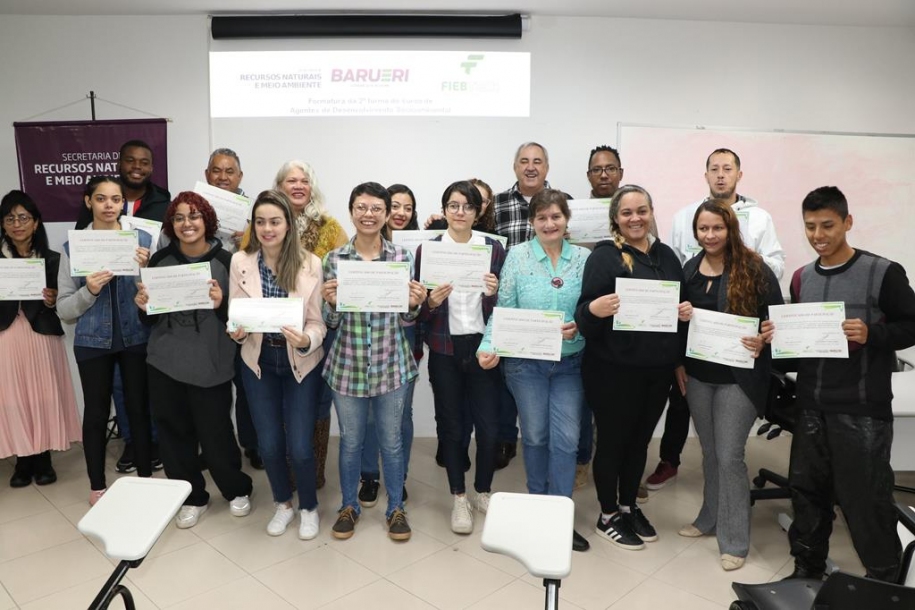 Barueri forma novos agentes de desenvolvimento socioambiental