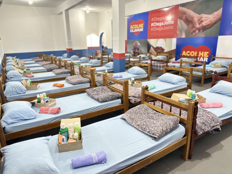 Danilo Joan inaugura abrigo temporário no Ponunduva