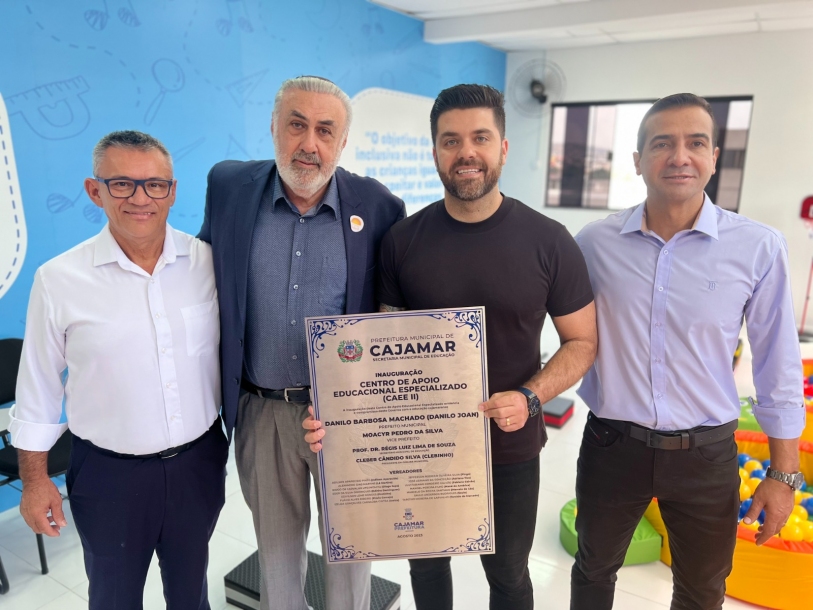 Prefeito Danilo Joan inaugura o 2º Centro Educacional para crianças com deficiência