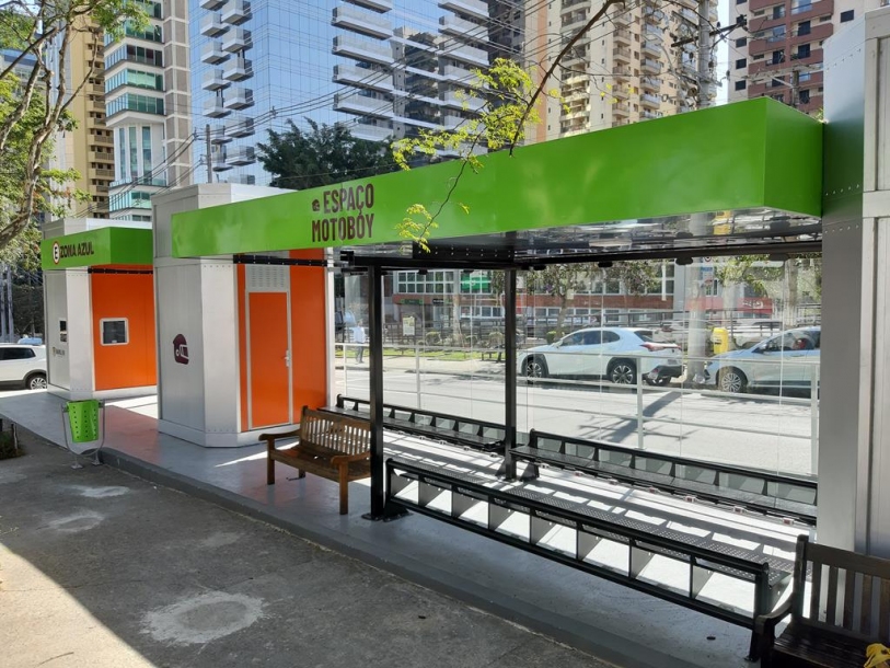 Barueri entrega terceiro Espaço Motoboy no município 