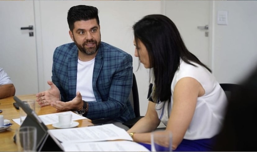 Danilo Joan inicia semana promovendo avanços na infraestrutura de Cajamar