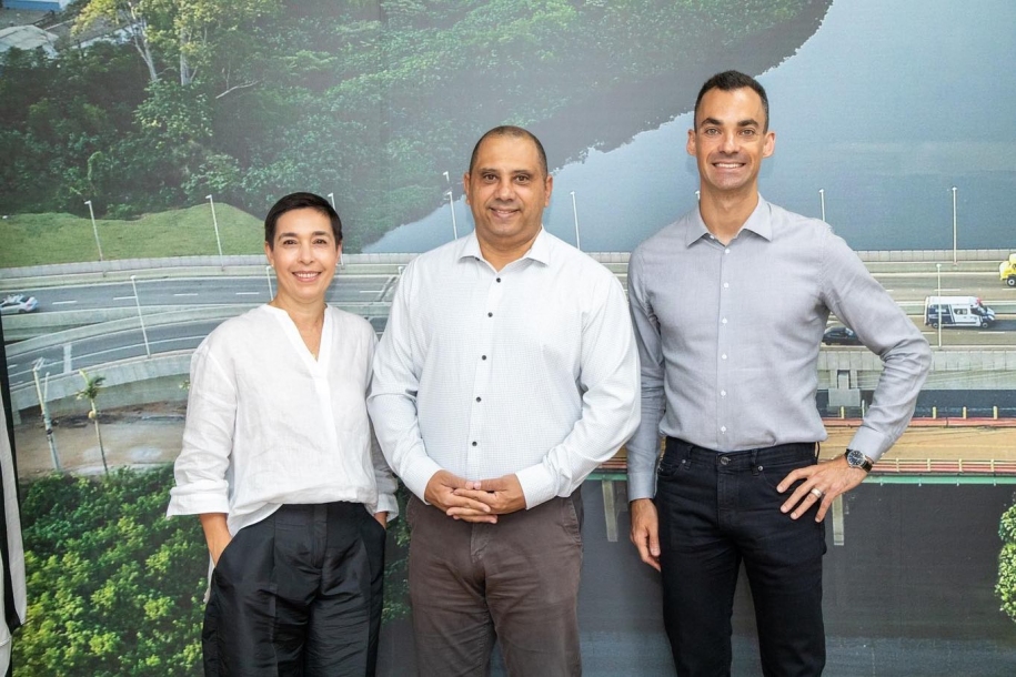 Prefeito Marcos Tonho recebe presidente da Roche Farma Brasil