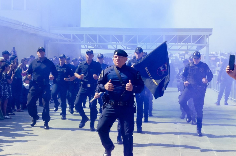 Guarda Civil Municipal de Jandira comemora formatura do 9º curso de PATAMO