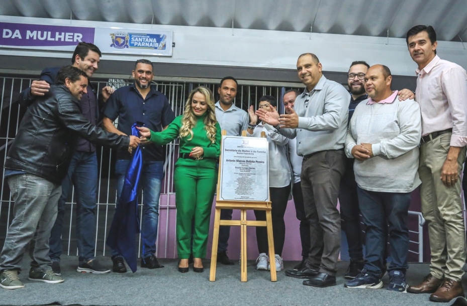 Marcos Tonho e Selma Cezar inauguram um novo núcleo da Secretaria da Mulher