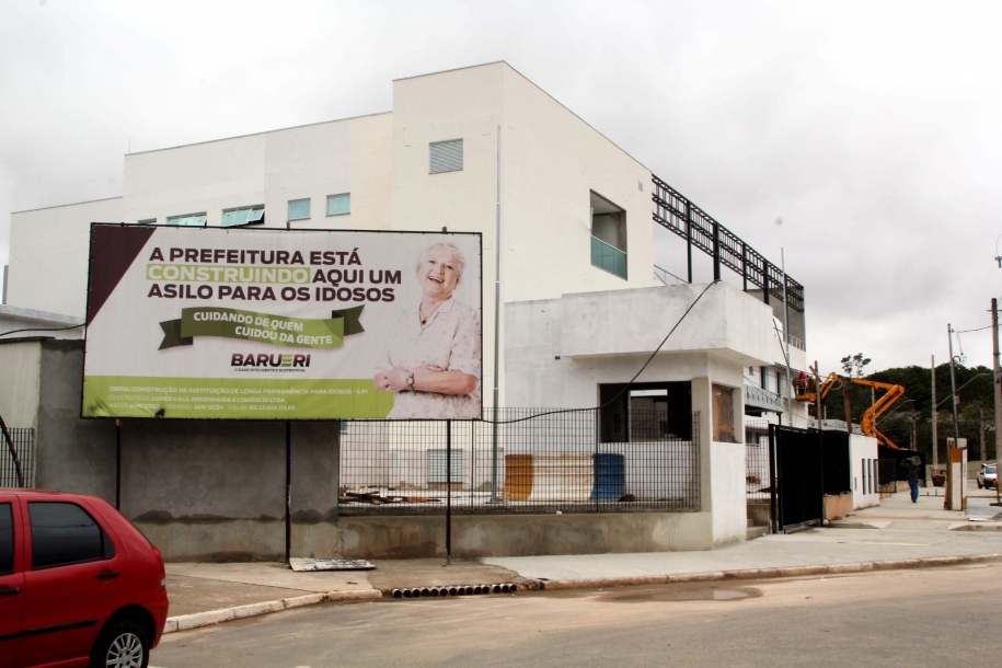Construção do Lar do Idoso entra na sua reta final para ser entregue em Barueri 