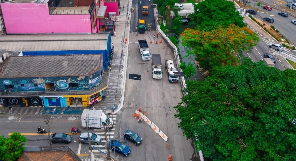 Osasco inicia neste sábado novo trecho de obras na Avenida Maria Campos