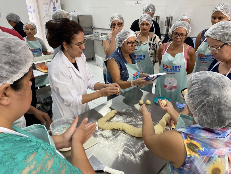 Projeto Cozinhalimento promove curso de Pães Caseiros em Cajamar 
