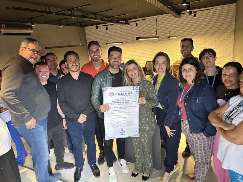 Danilo Joan inaugura mais uma Sala de Tecnologia para Alunos do Colégio do Futuro