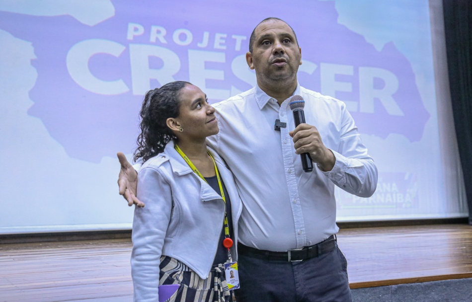 Marcos Tonho promove palestra para integrantes do Projeto Crescer