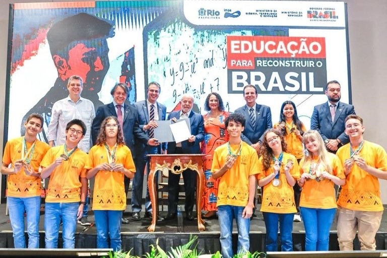 Presidente Lula inaugura curso de matemática no IMPA