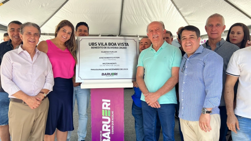 Furlan e Beto Piteri reinauguram novo prédio da UBS do Boa Vista 