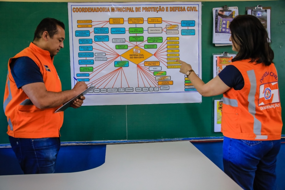 Defesa Civil intensifica trabalhos de prevenção a transtornos em épocas de chuvas em Parnaíba