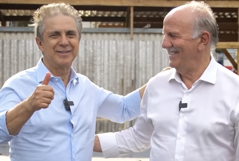 Rubens Furlan e Beto Piteri vistoriam reconstrução do trecho sobre o Rio Barueri-Mirim