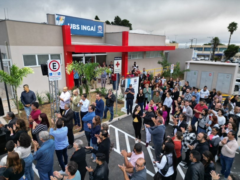 Santana de Parnaíba inaugura nova UBS no Bairro Ingaí
