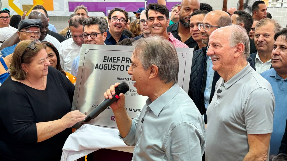 Furlan e Piteri inauguram nova EMEF Professor Jorge Augusto de Camargo