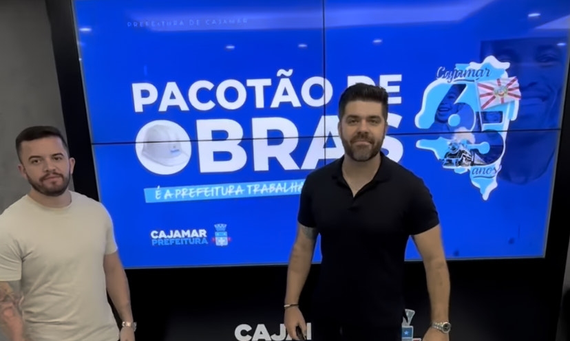 Prefeito Danilo Joan promove novo pacotão de asfalto em Cajamar