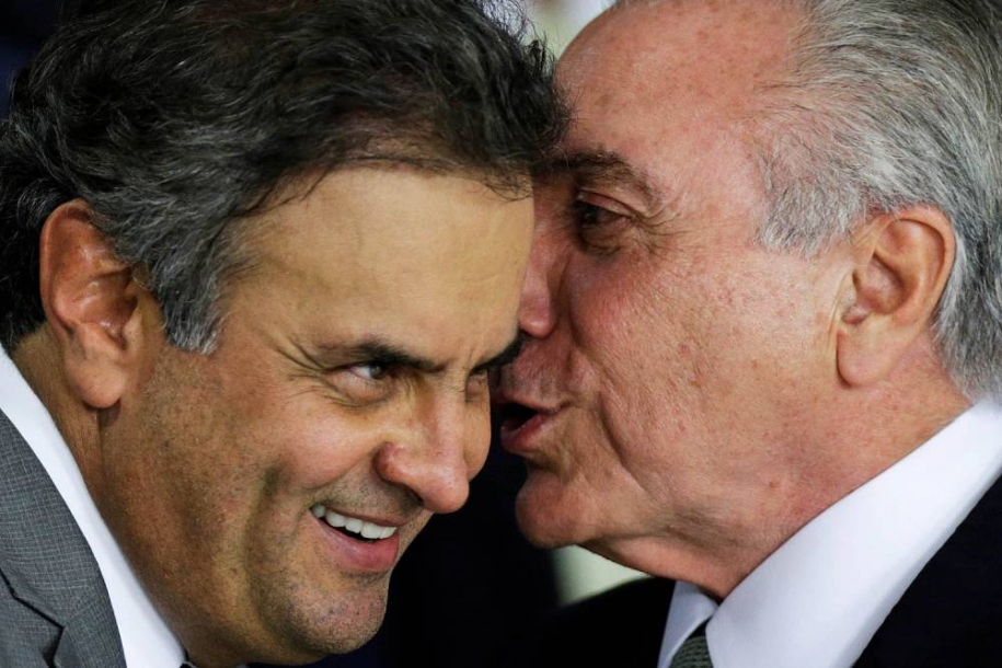 No Congresso, foco é futuro de Aécio e denúncia contra Temer