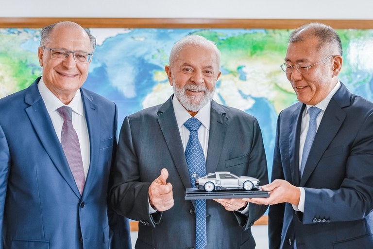 Presidente-executivo do grupo Hyundai anuncia investimentos de US$ 1,1 bilhão no Brasil