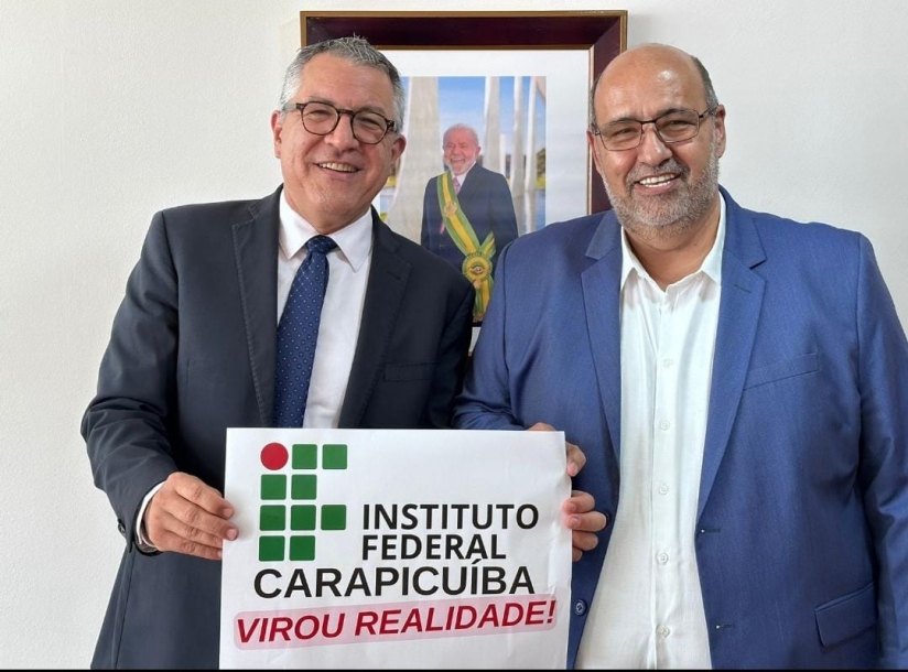 Sergio Ribeiro conquista moderno Instituto Federal para Carapicuíba