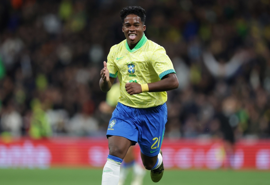 Jornais da Espanha destacam atuação de Endrick no Bernabéu