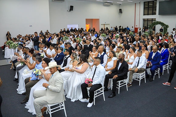 Casamento Comunitário de Santana de Parnaíba une mais 87 casais