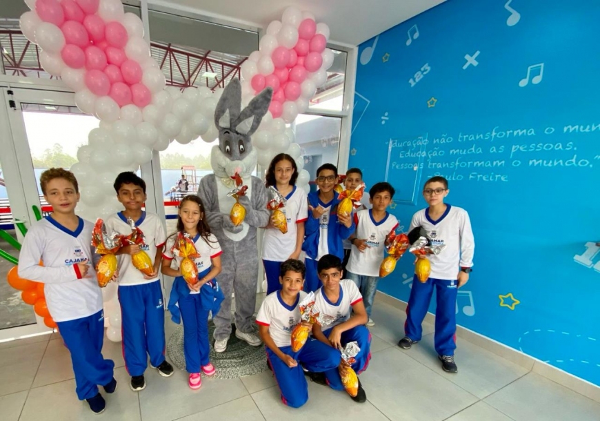 17 mil alunos de Cajamar receberam ovos de Páscoa