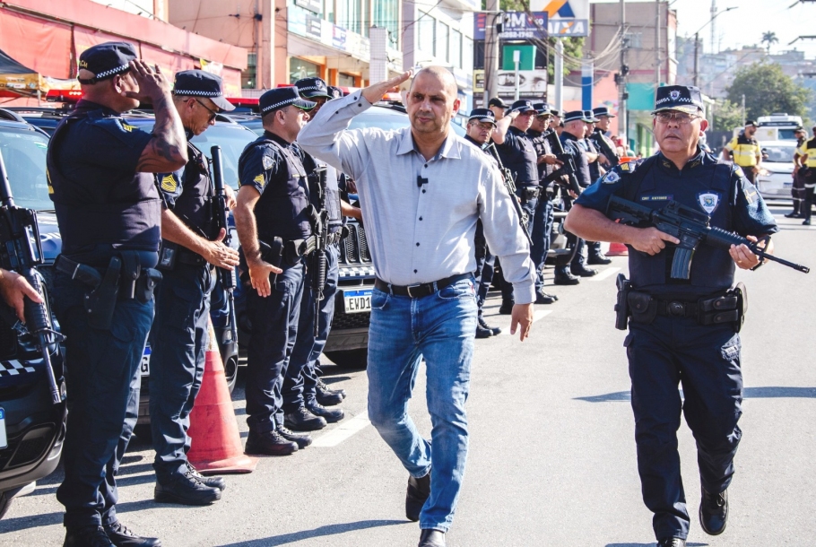 Marcos Tonho participa da Operação Cidade Segura em Santana de Parnaíba
