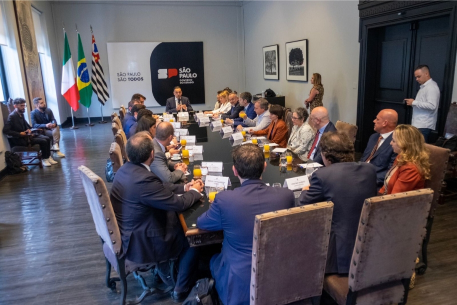 Itália reforça interesse em ampliar parcerias com empresas do estado de São Paulo