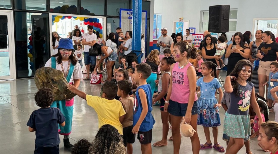 Cajamar realiza dia de lazer para crianças atípicas do município 