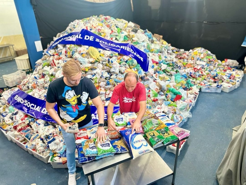 Fundo Social de Cajamar arrecada doações para vítimas das enchentes no RS
