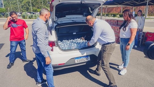 Prefeito Marcos Tonho anunciou que Parnaíba está recebendo doações para o RS