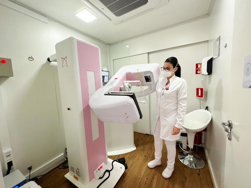 Carreta da mamografia realiza quase 500 exames em Barueri