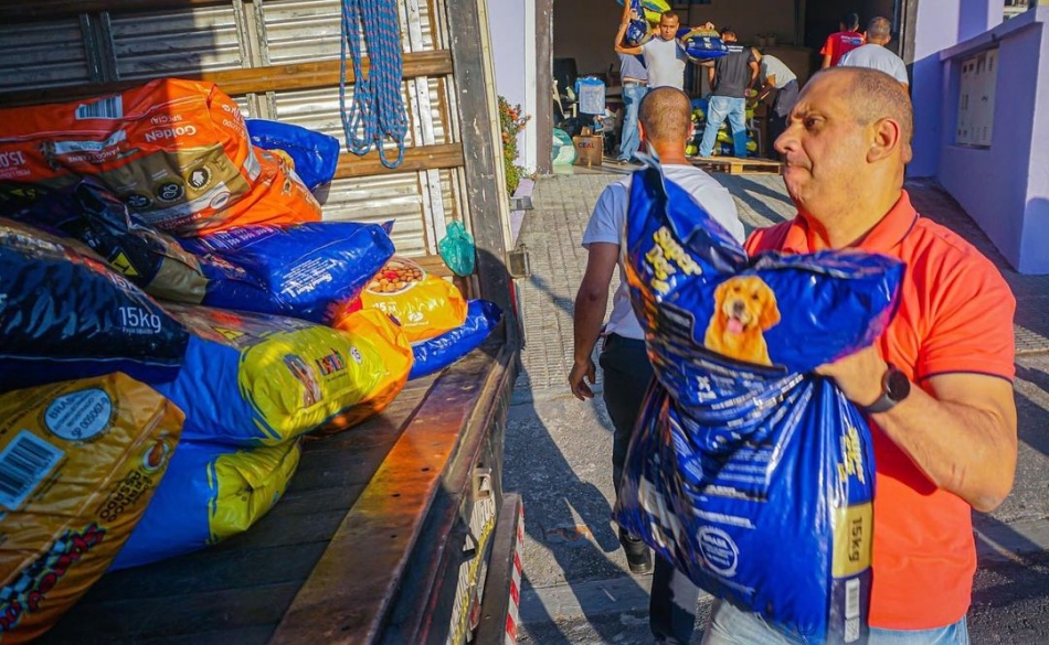 Marcos Tonho envia mais dois caminhões com donativos para o Rio Grande do Sul