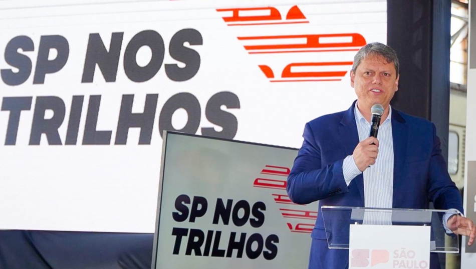 Tarcísio apresenta programa SP Nos Trilhos com mais de 40 projetos ferroviários