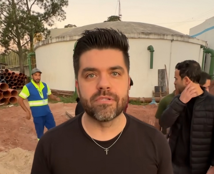 Danilo Joan cobra soluções urgentes da Sabesp para falta de água em Cajamar 