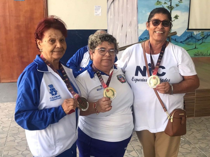 Idosos de Cajamar conquistam várias medalhas no JOMI 2024