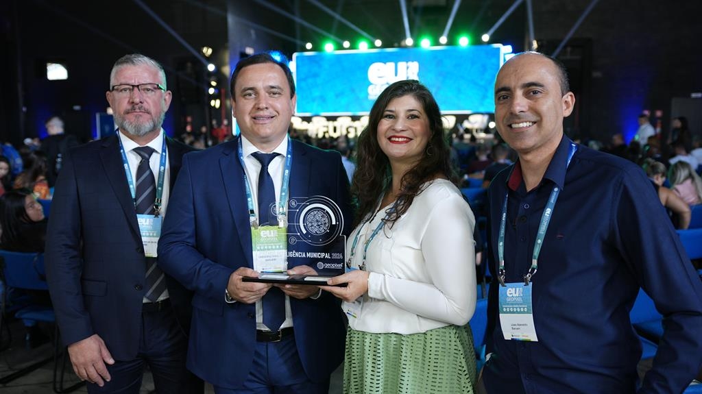 Barueri recebe prêmio “Cidade Humana” por uso otimizado de geointeligência