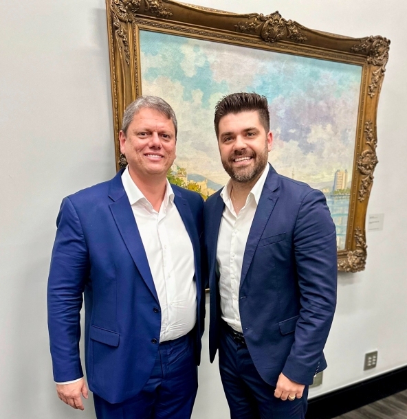 Danilo Joan e Governador Tarcísio planejam modernizar pedágios com Sistema Free Flow