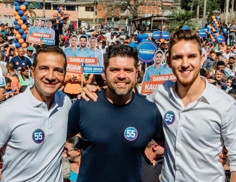 Com apoio de Danilo Joan, Kauãn Berto é oficializado como candidato a prefeito de Cajamar