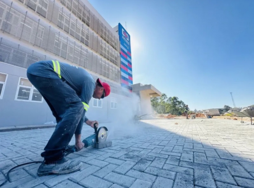 Construção do Complexo da Saúde de Cajamar entra na sua fase final