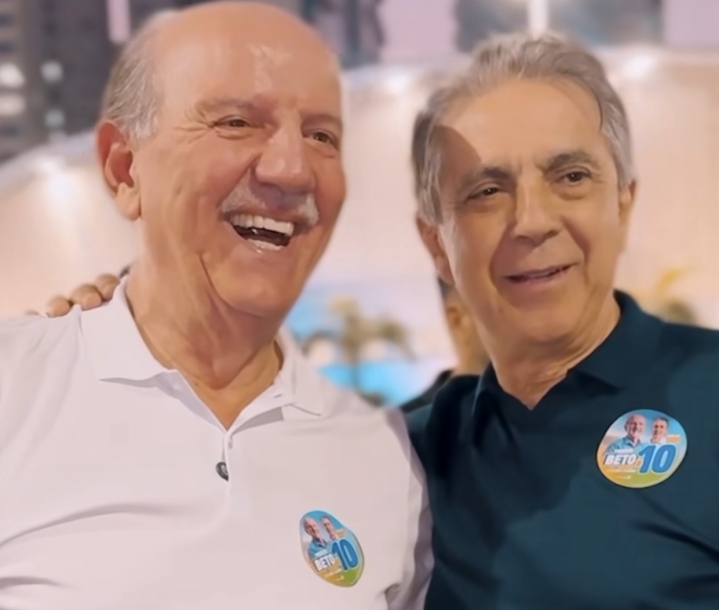 Rubens Furlan e Beto Piteri iniciam campanha com adesivaço em Barueri